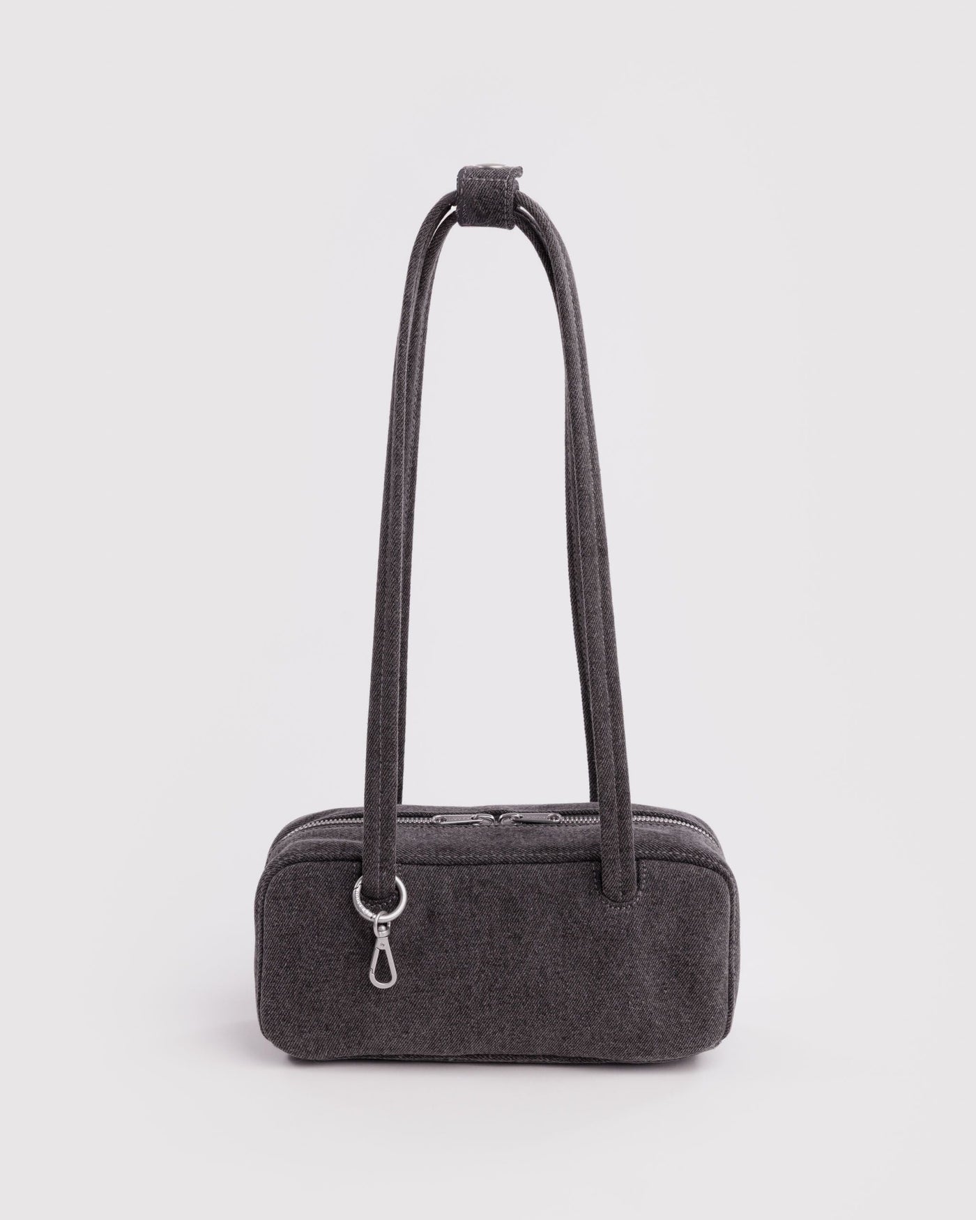 Small Denim Bowler Bag - Picnic Use