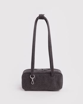 Small Denim Bowler Bag - Picnic Use