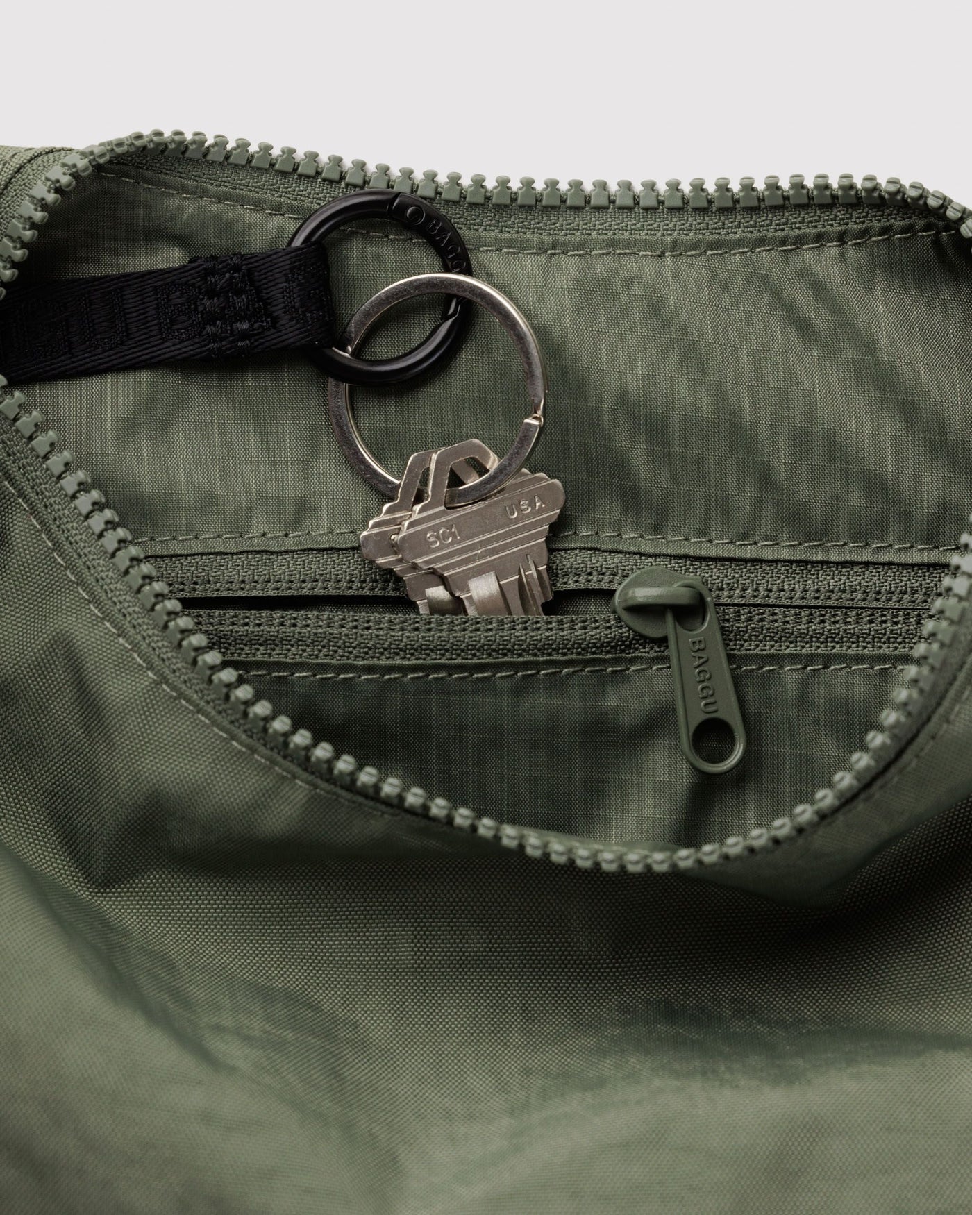 Small Nylon Crescent Bag - Relaxed Edition