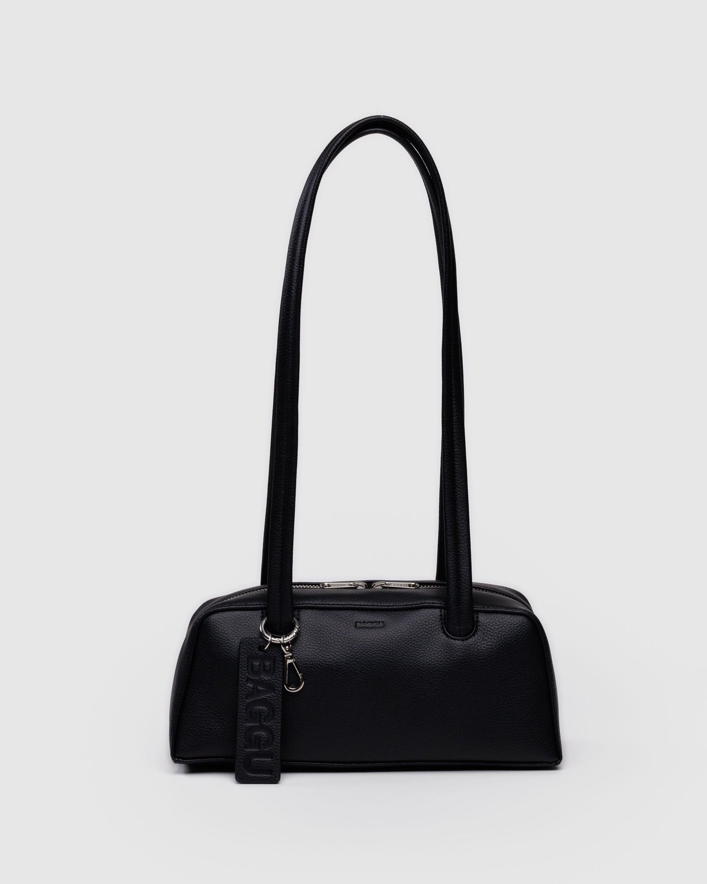 Small Recycled Leather Bowler Bag - Evening Collection