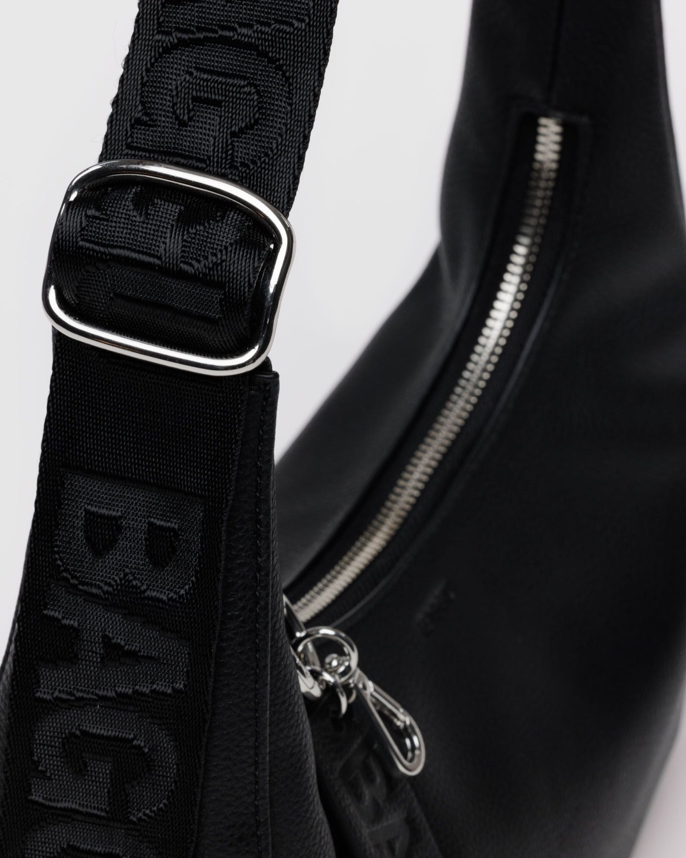Small Recycled Leather Crescent Bag - Trail Go-To