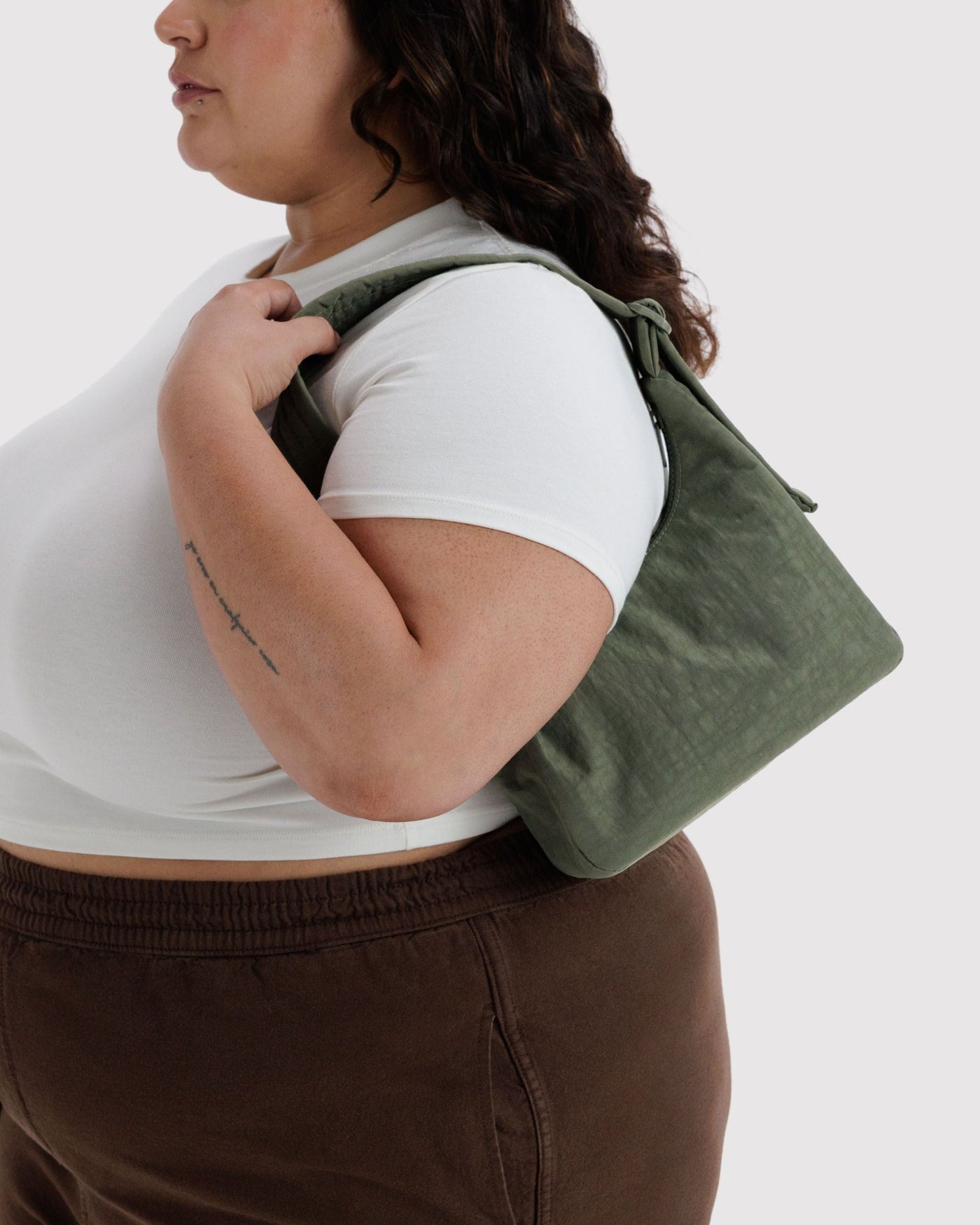 Mini Nylon Shoulder Bag - Grab-and-Go Companion