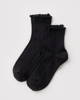 Lettuce Edge Sock Set of 2 - Ready Select
