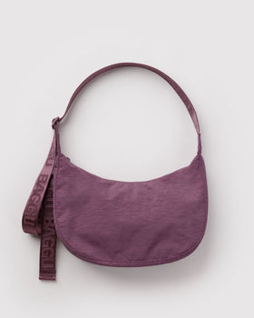 Medium Nylon Crescent Bag - Evening Pick