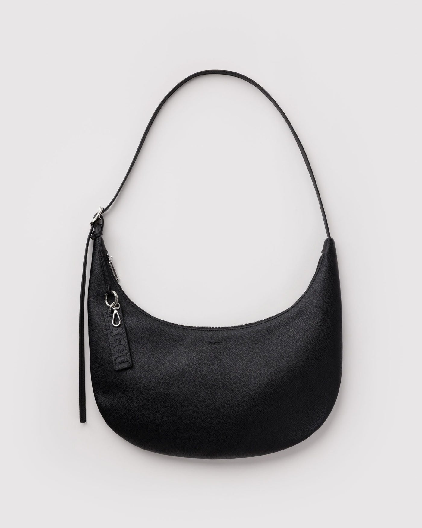 Medium Recycled Leather Flat Crescent - Modern Refresh