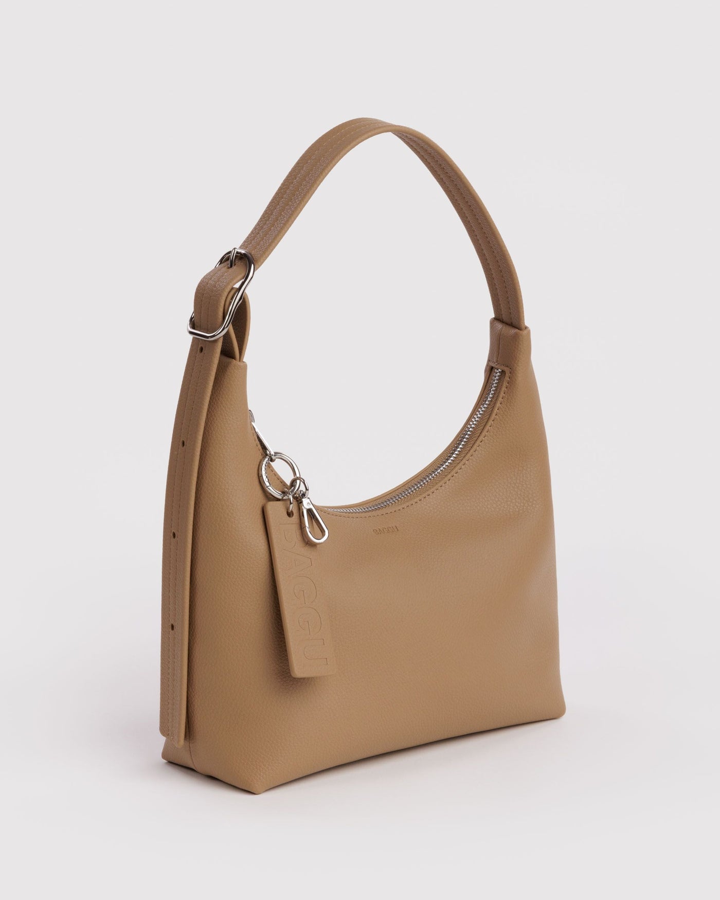 Mini Recycled Leather Shoulder Bag - Casual Companion