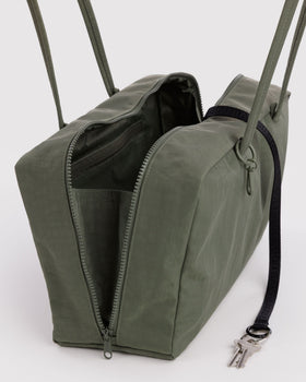 Medium Nylon Bowler Bag - Durable Sip