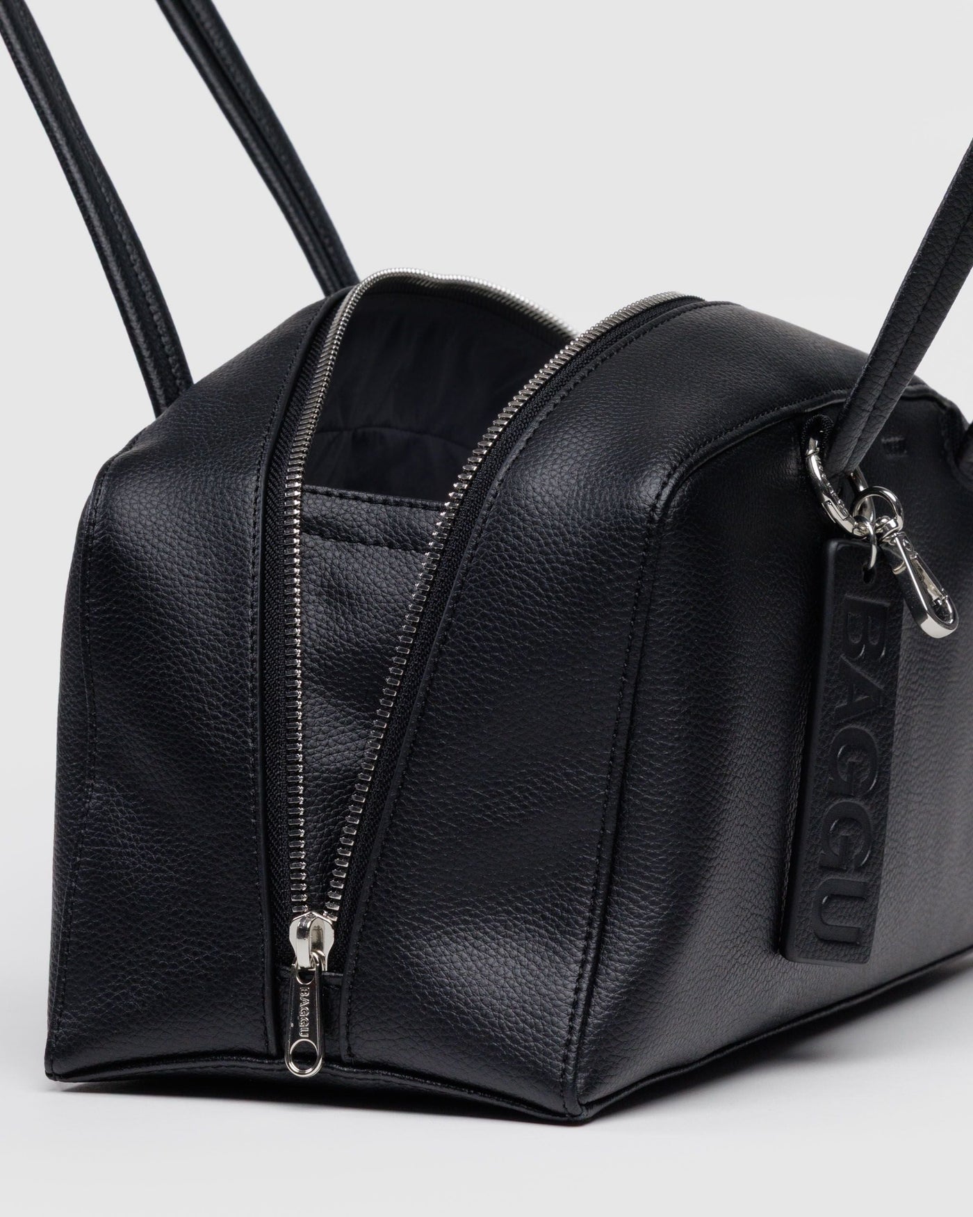 Recycled Leather Bowler Bag - Durable Essential