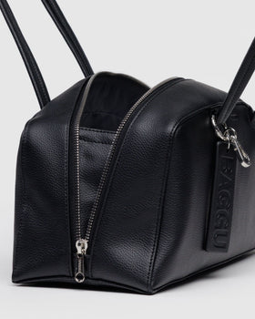Recycled Leather Bowler Bag - Durable Essential