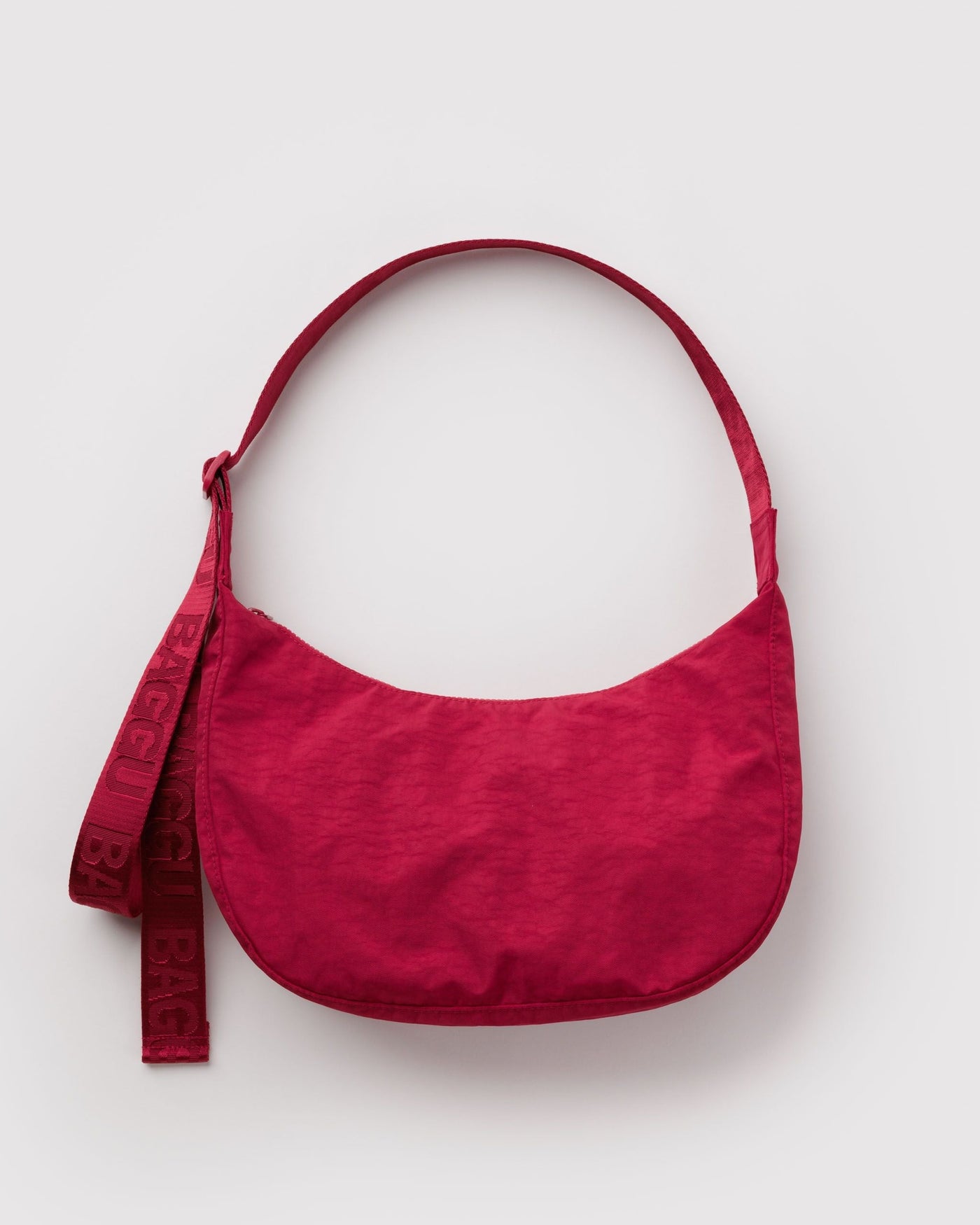 Medium Nylon Crescent Bag - Evening Pick