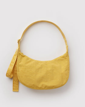 Medium Nylon Crescent Bag - Evening Pick