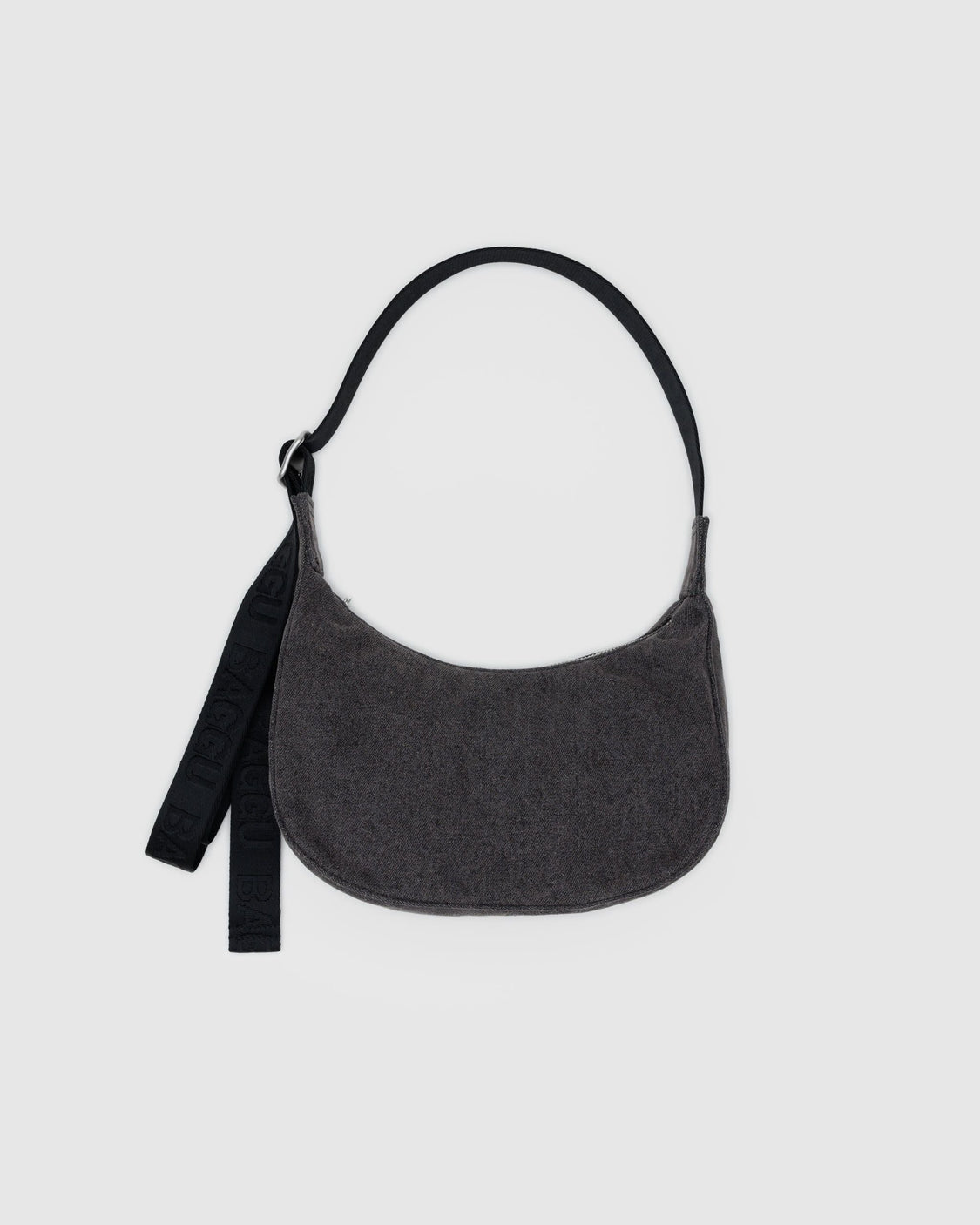 Small Denim Crescent Bag - Lightweight Select