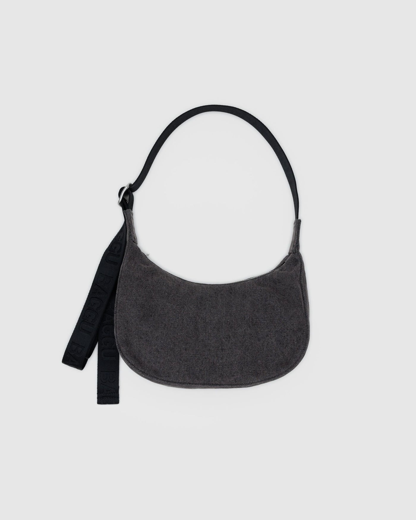 Small Denim Crescent Bag - Lightweight Select