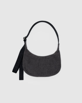 Small Denim Crescent Bag - Lightweight Select