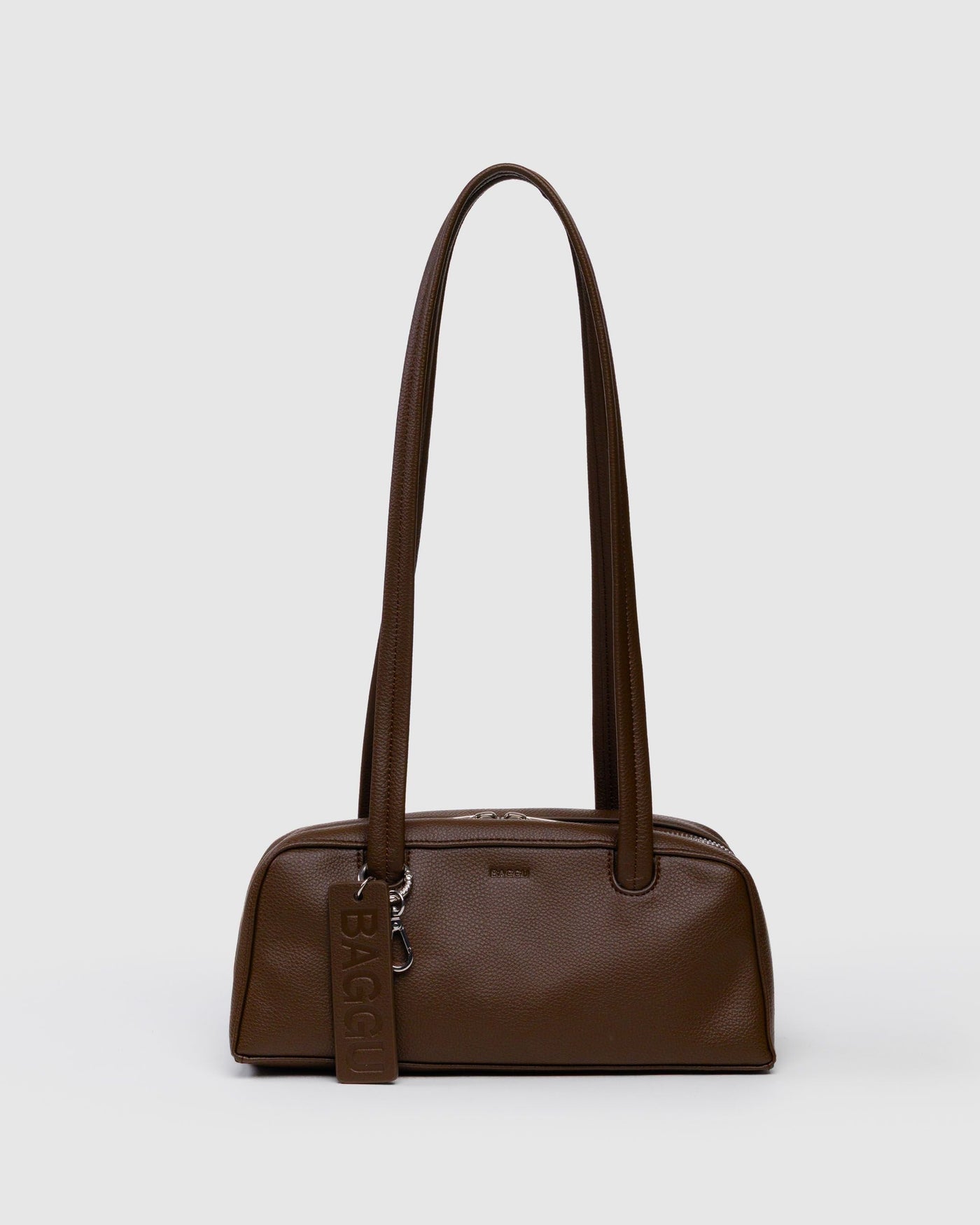 Small Recycled Leather Bowler Bag - Evening Collection