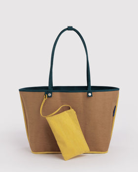 Large Nylon Reversible Tote - Travel Sip
