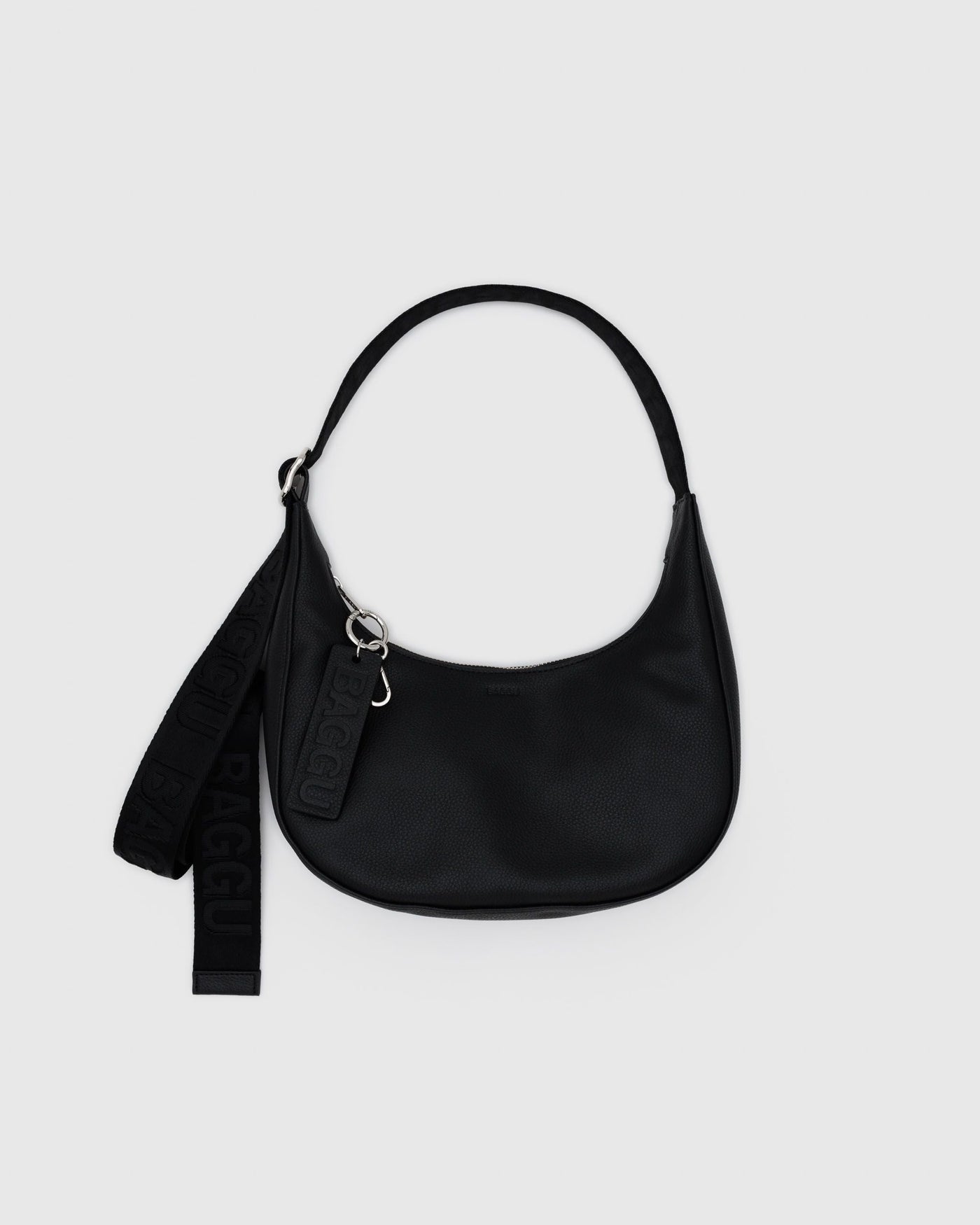 Small Recycled Leather Crescent Bag - Trail Go-To