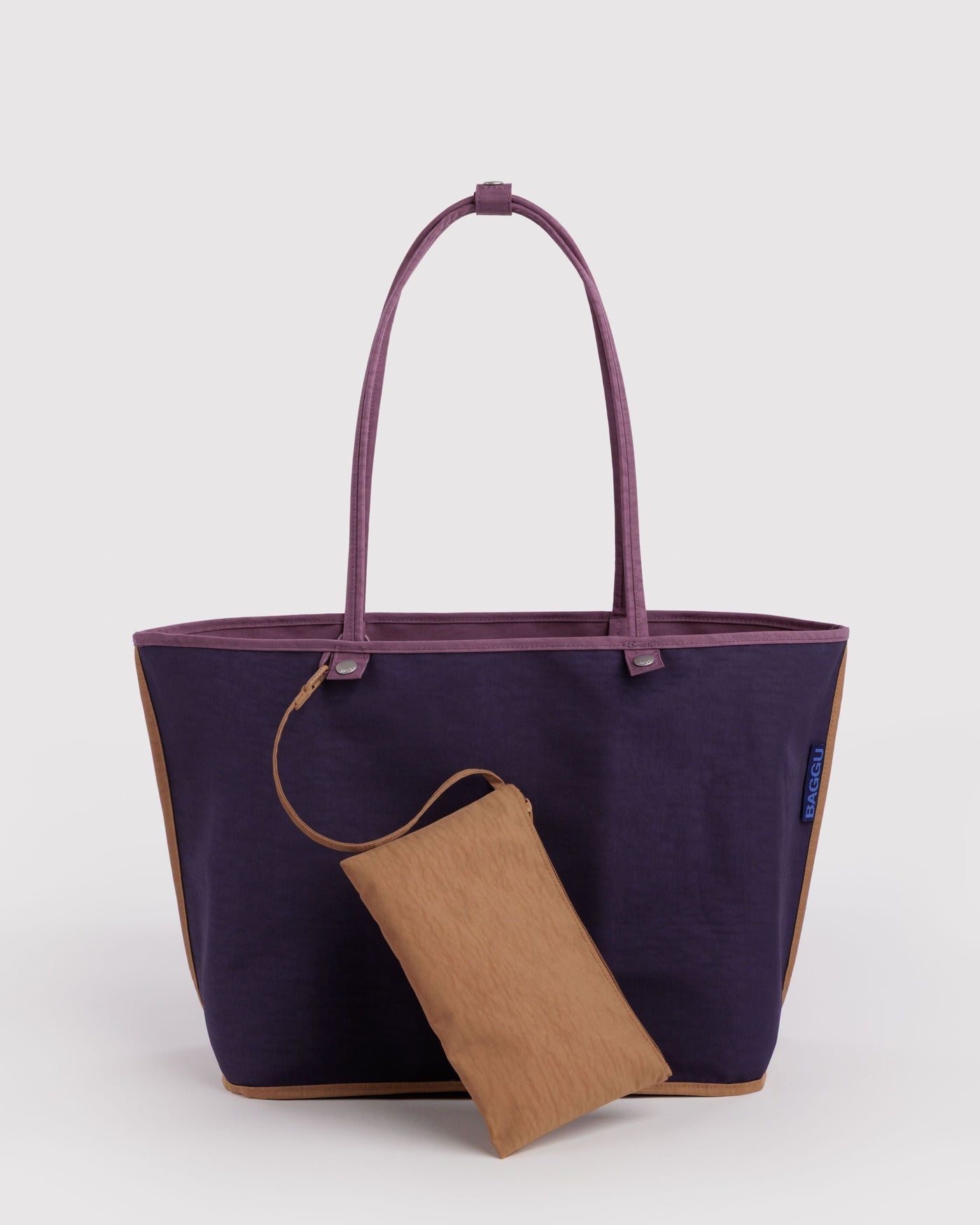 Large Nylon Reversible Tote - Travel Sip