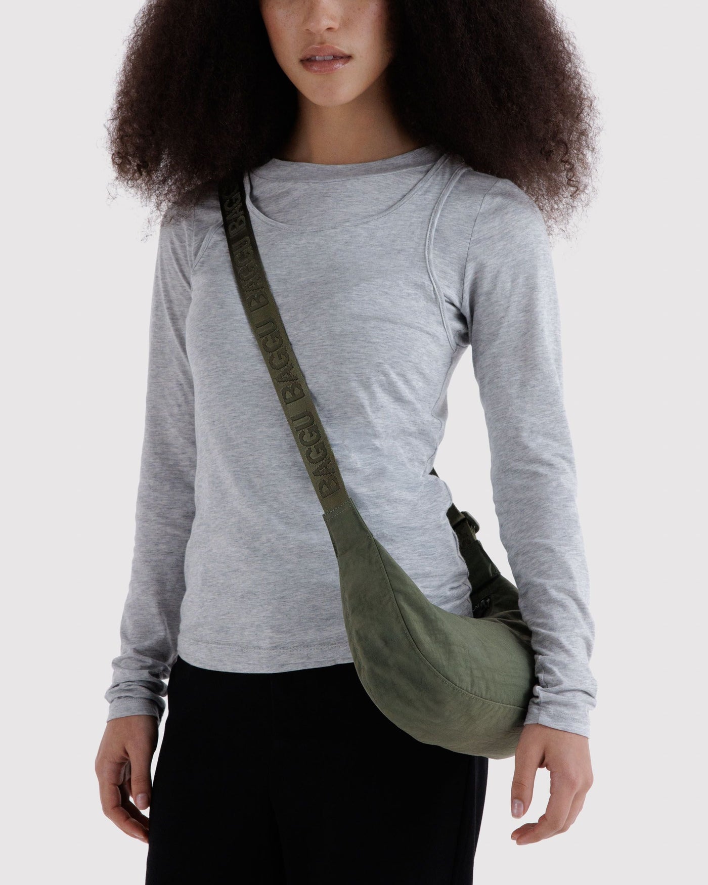 Small Nylon Crescent Bag - Relaxed Edition