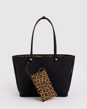 Large Nylon Reversible Tote - Travel Sip