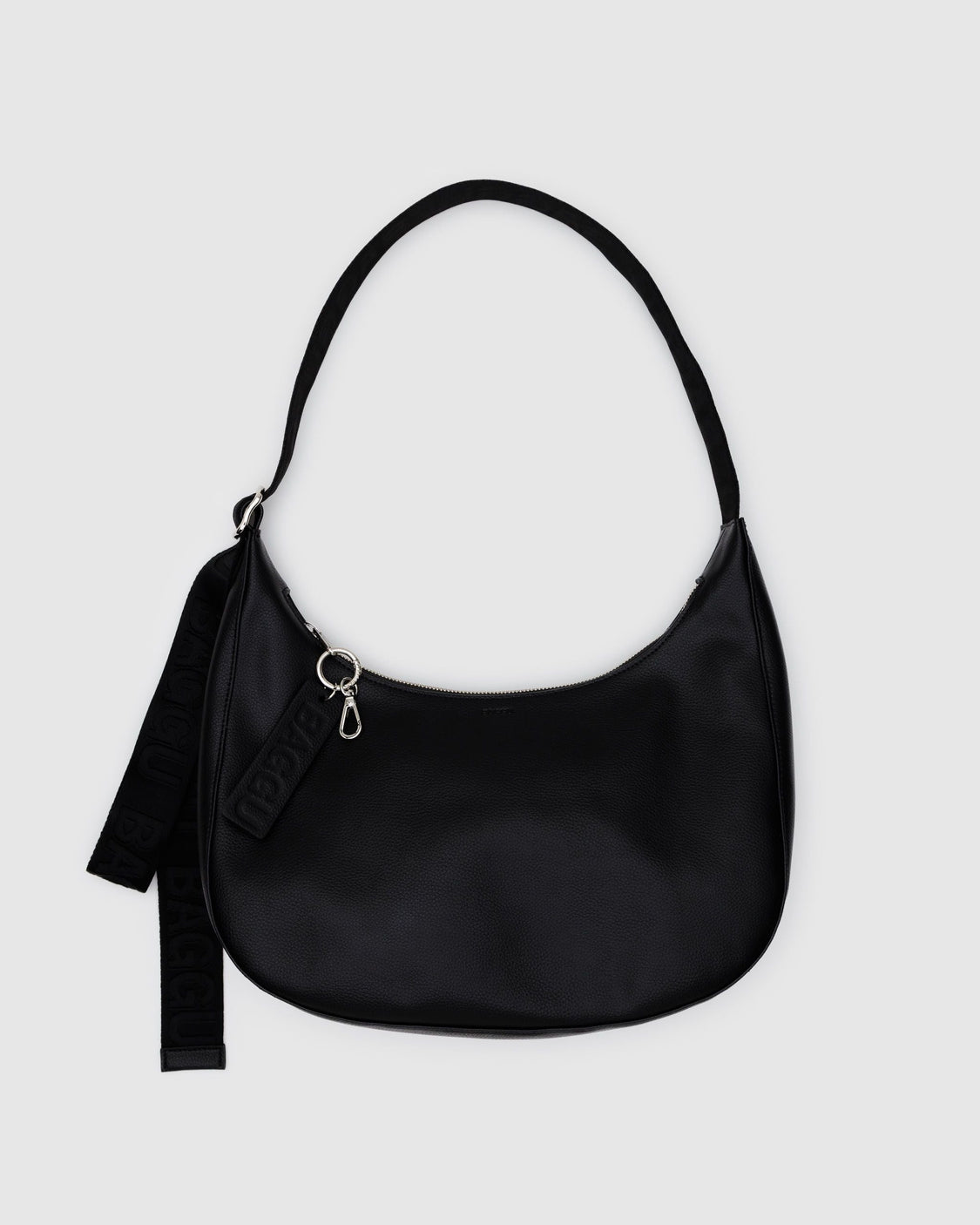 Medium Recycled Leather Crescent Bag - Premium Refresh