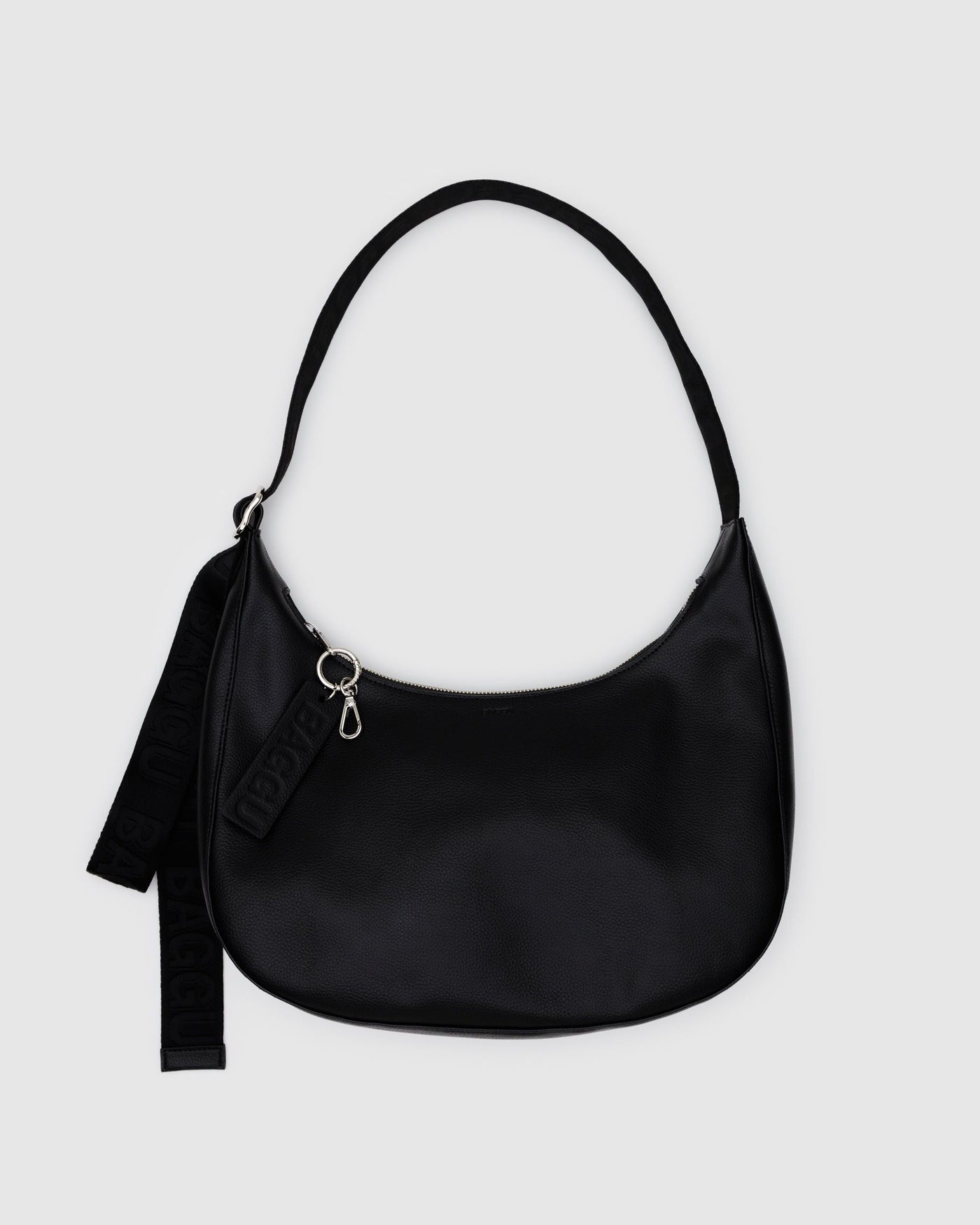 Medium Recycled Leather Crescent Bag - Premium Refresh