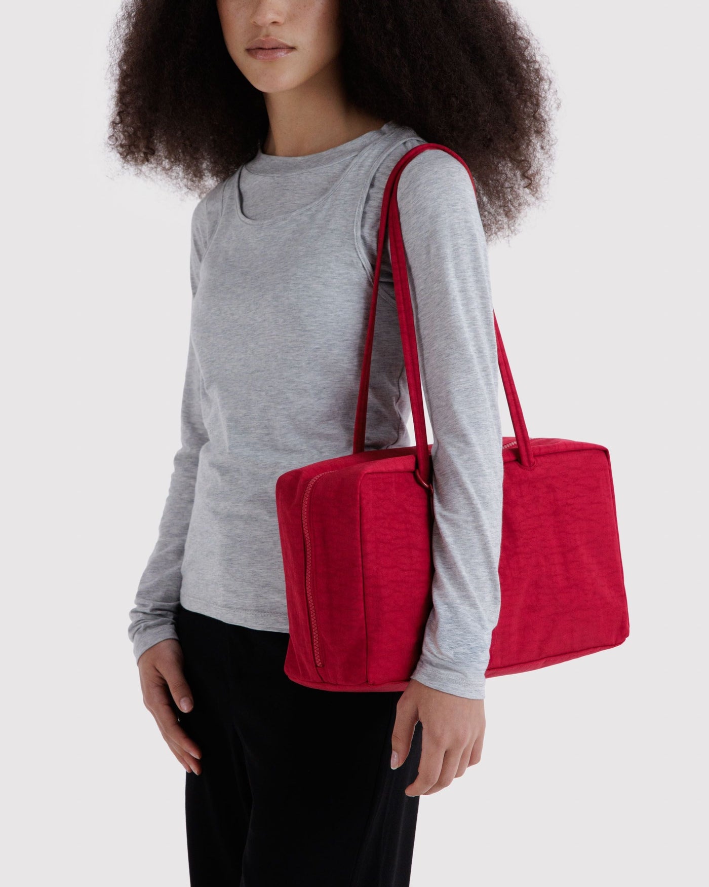 Medium Nylon Bowler Bag - Durable Sip